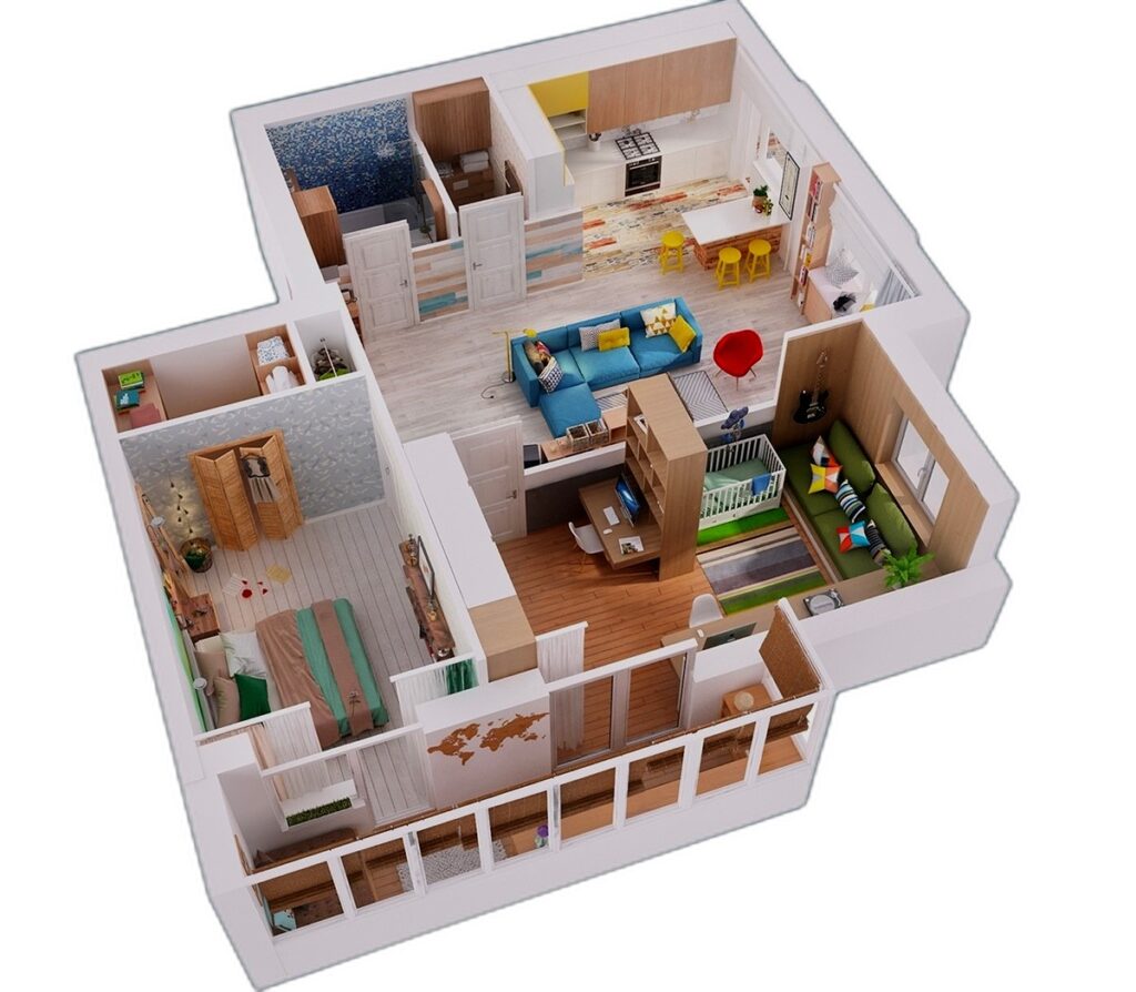 Σπιτι 80 τετραγωνικα με 2 υπνοδωματια