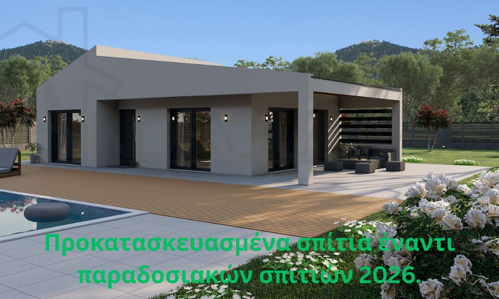 Προκατασκευασμένα σπίτια έναντι παραδοσιακών σπιτιών 2026.