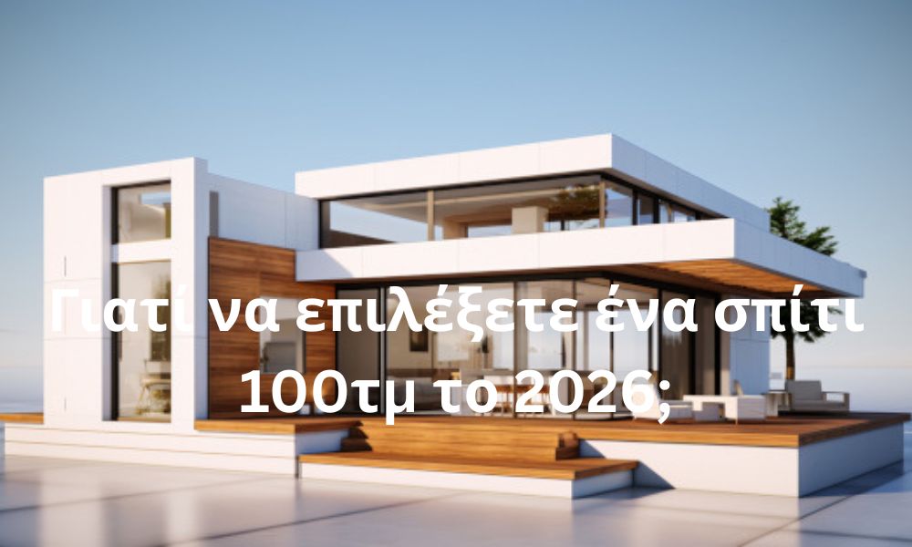 Γιατί να επιλέξετε ένα σπίτι 100τμ το 2026;