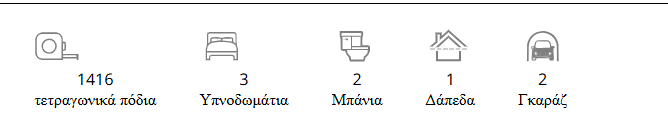 Σχέδια Σπιτιών Καλύτερες Κατόψεις 3 Υπνοδωματίων, Διατάξεις & Μεγέθη
