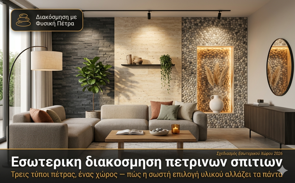 Εσωτερικη διακοσμηση πετρινων σπιτιων