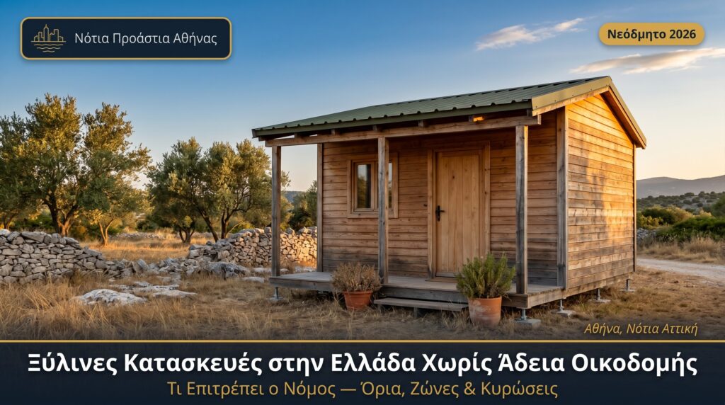 Ξύλινες Κατασκευές στην Ελλάδα Χωρίς Άδεια Οικοδομής