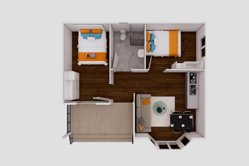 Προκατ σπιτια 50τμ με 2 υπνοδωμάτια