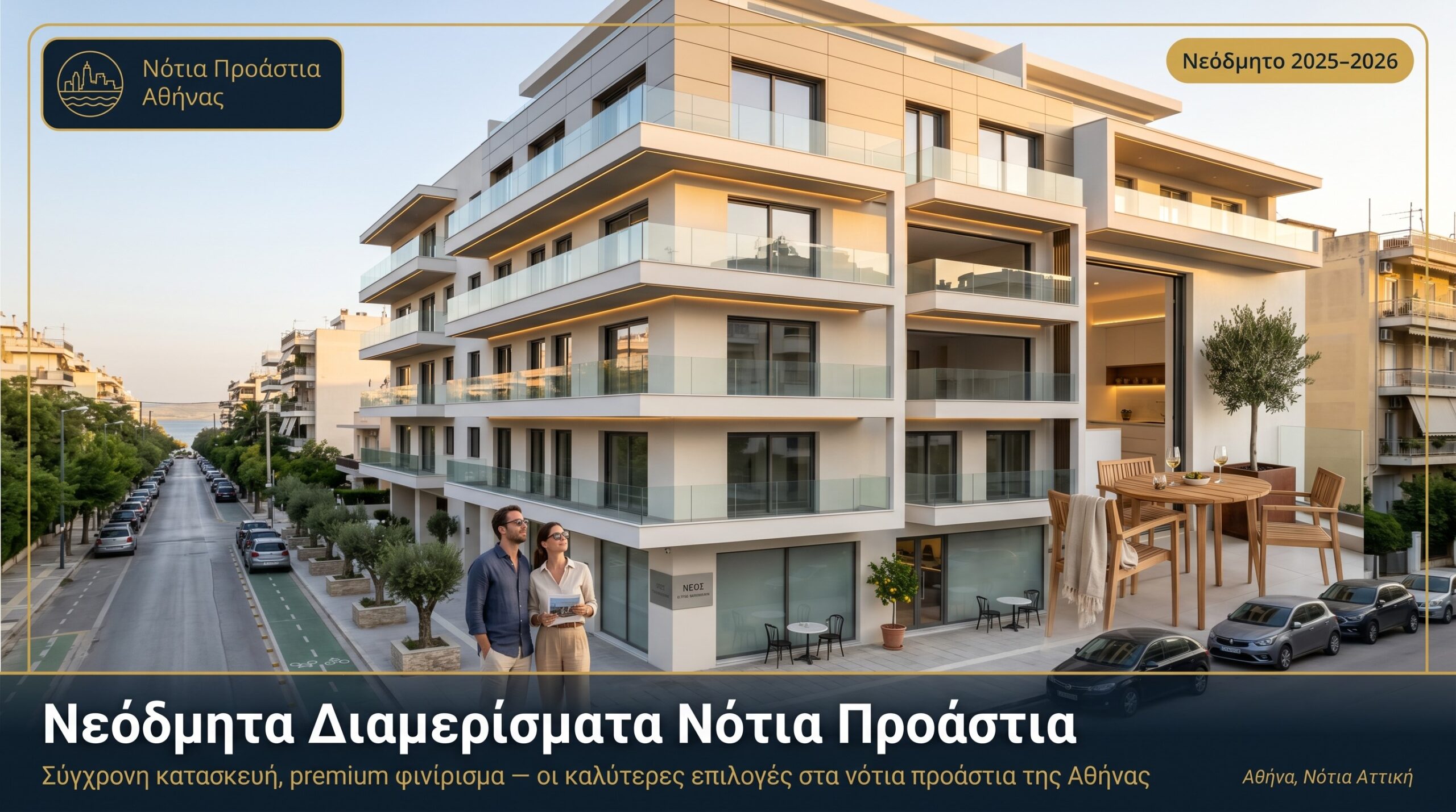 Νεοδμητα διαμερισματα νοτια προαστια